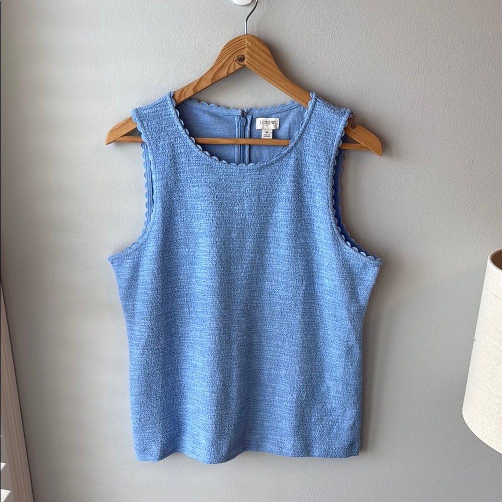 J. Crew Blue Tank Top